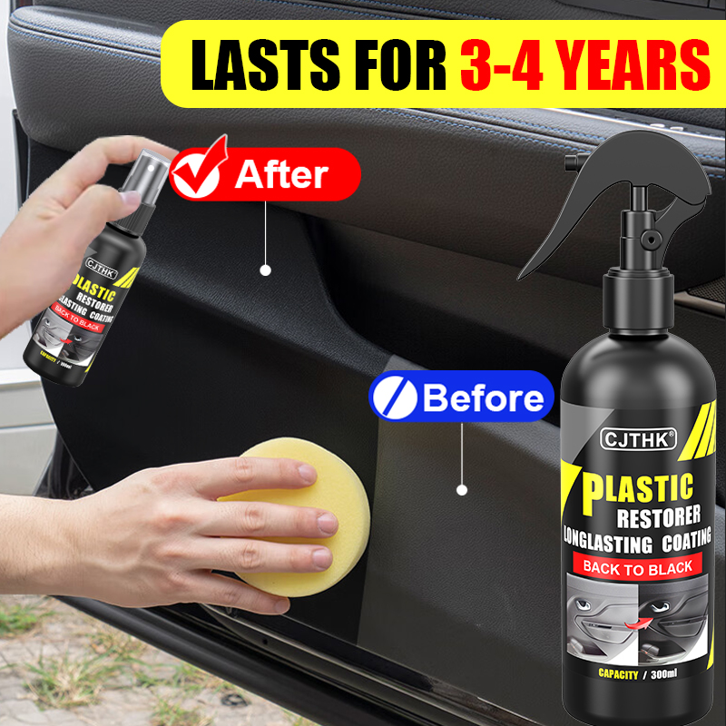 Leather Cleaner Interior - Restaurador de plástico para coche, renovador